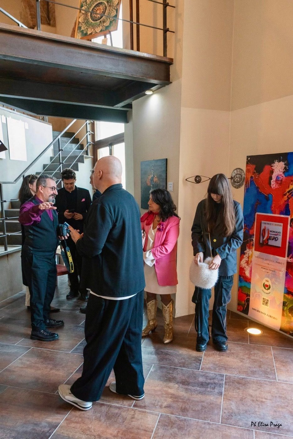 IN|VISIBILE al Moncalvo Expo: fotografia 15 dell’inaugurazione e dell’allestimento