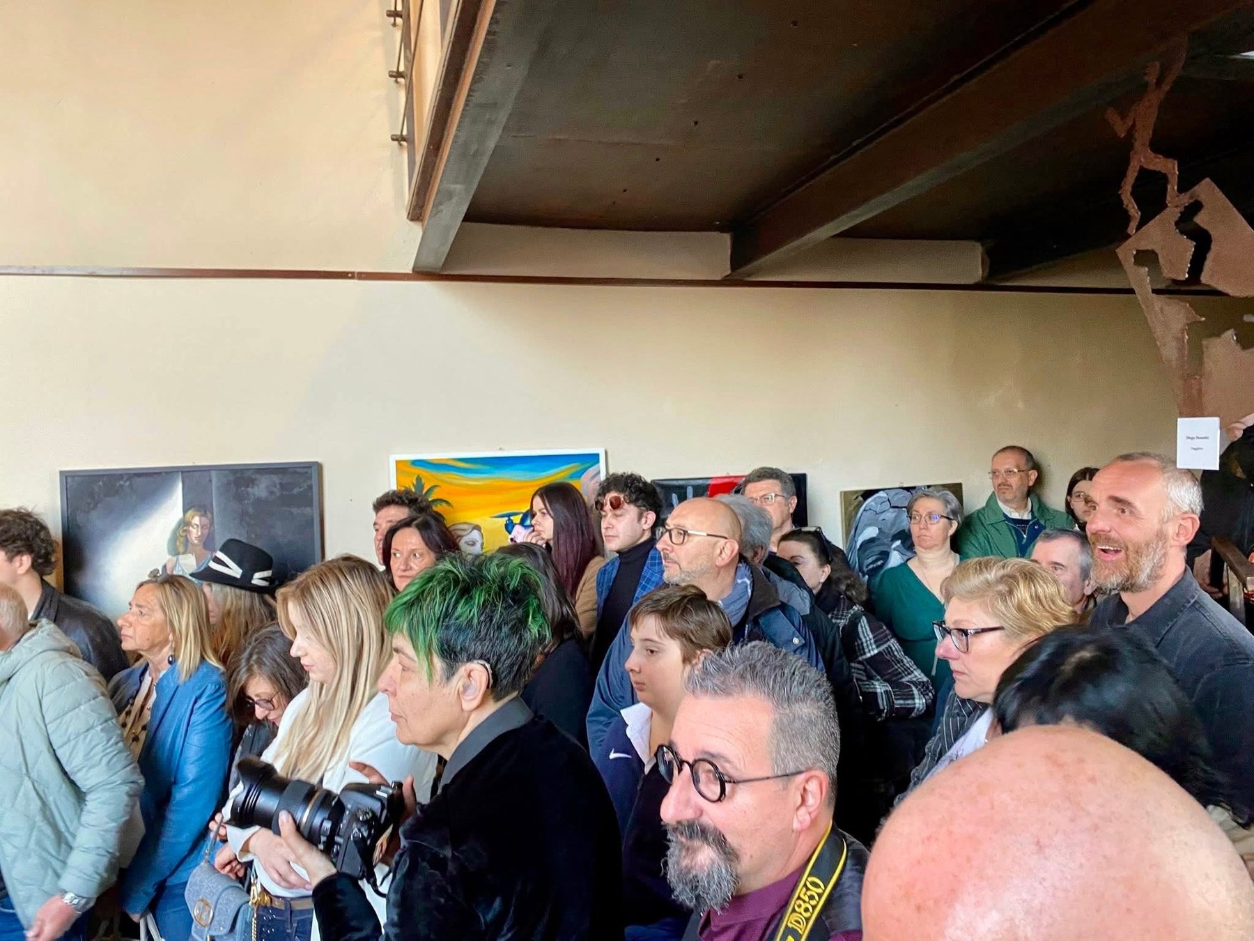 IN|VISIBILE al Moncalvo Expo: fotografia 19 dell’inaugurazione e dell’allestimento