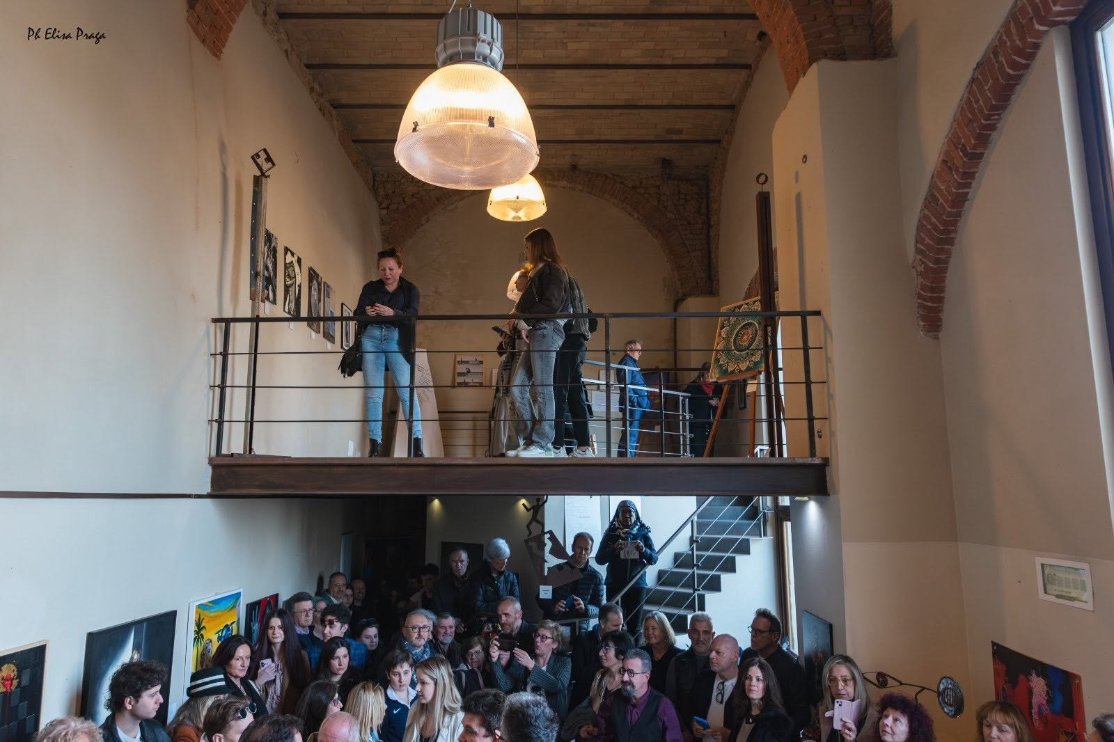 IN|VISIBILE al Moncalvo Expo: fotografia 70 dell’inaugurazione e dell’allestimento