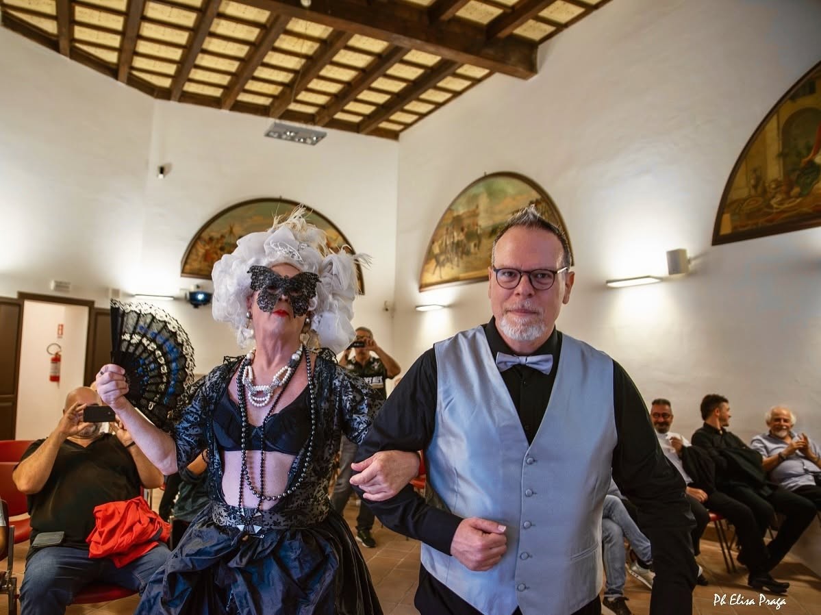 Arte come provocazione: momento 3 dell’inaugurazione alla Biennale di Senigallia