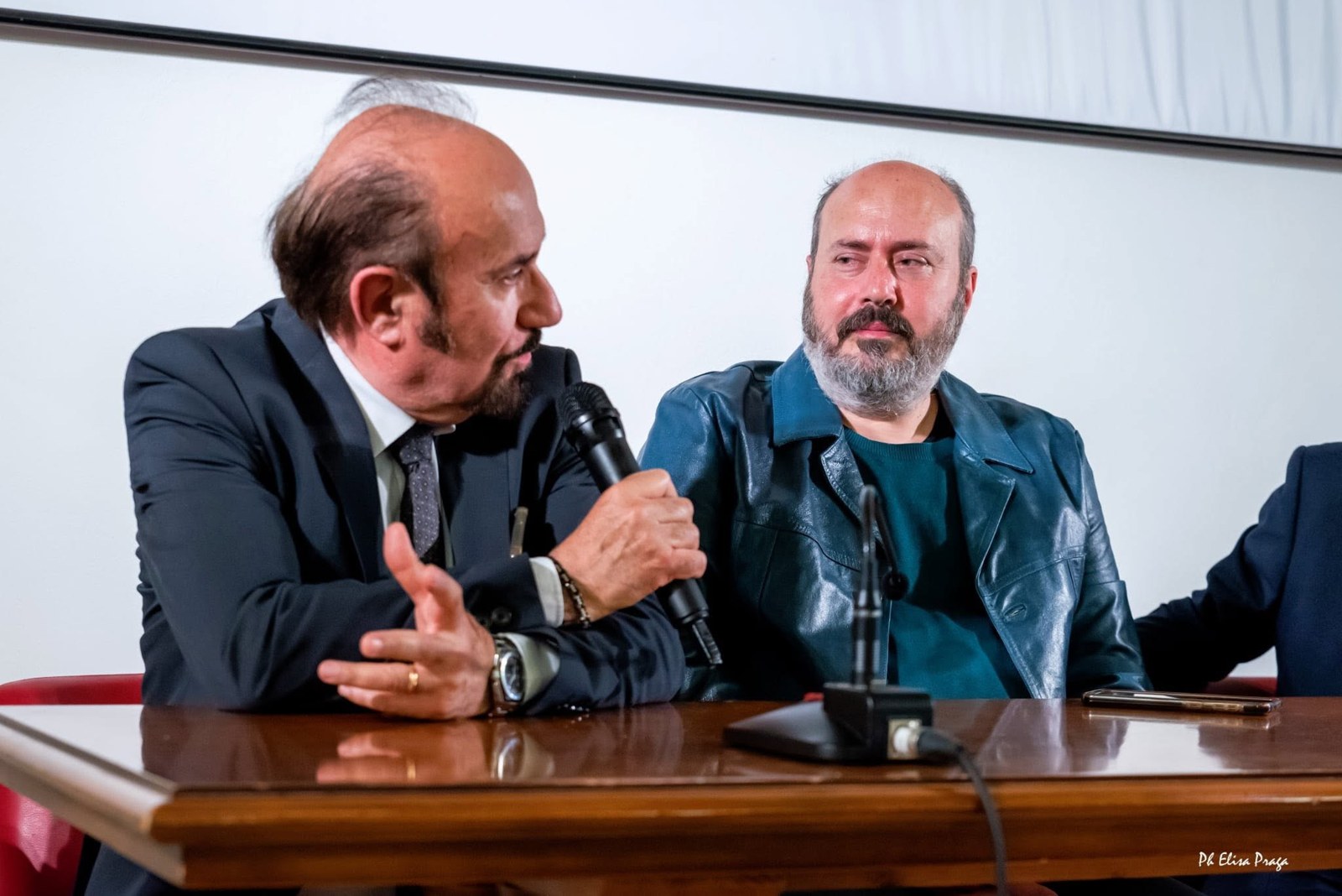 Momento dell’inaugurazione del terzo periodo della Biennale di Senigallia, 26 aprile 2025